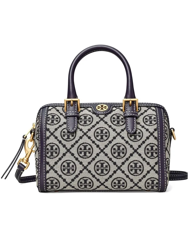 Tory Burch Barrel-Tasche mit T-Monogramm - Blau Blau