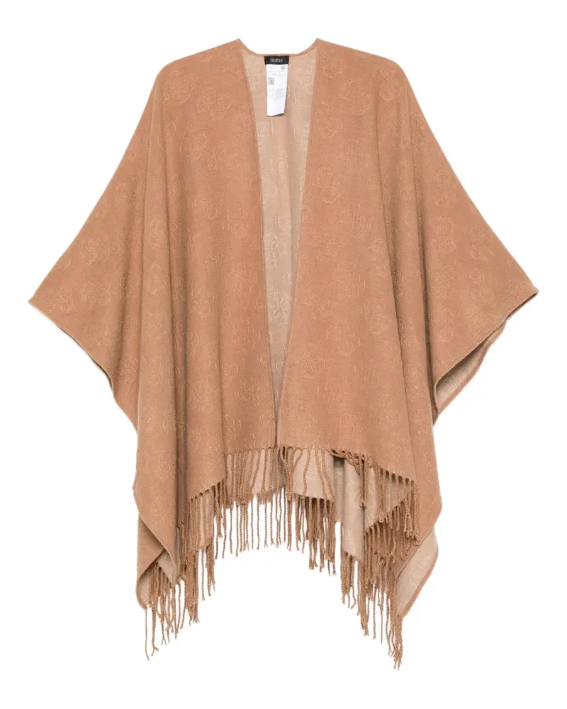 Guess Schal mit Jacquard-Blumenmuster - Nude Nude