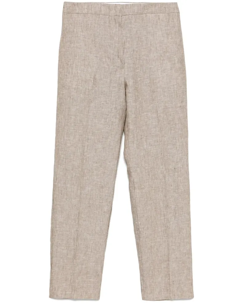 Kaos Hose aus Leinen - Nude Nude