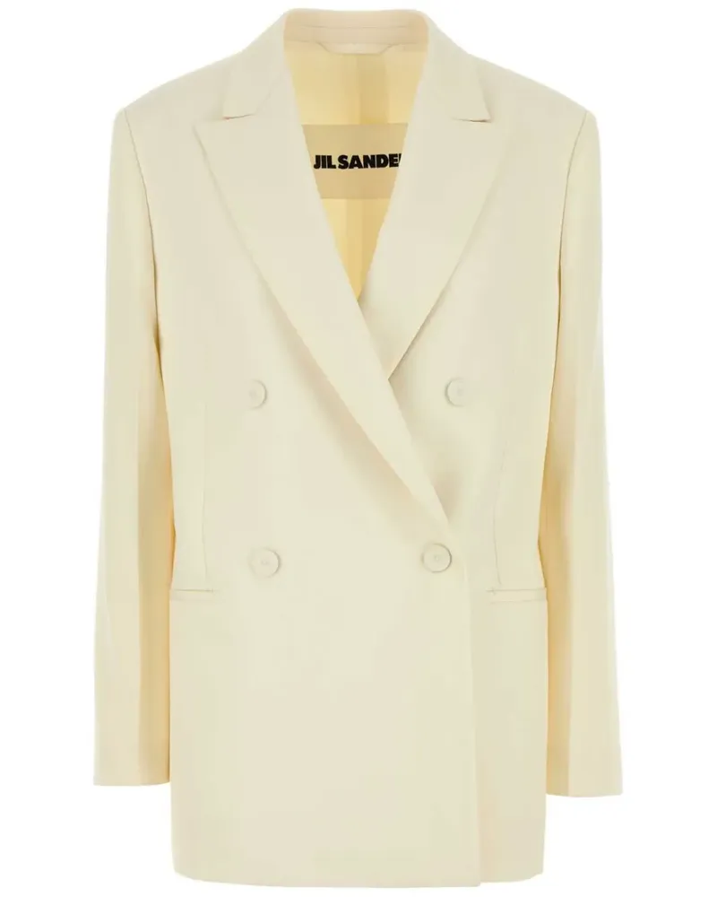 Jil Sander Doppelreihiges Sakko - Nude Nude
