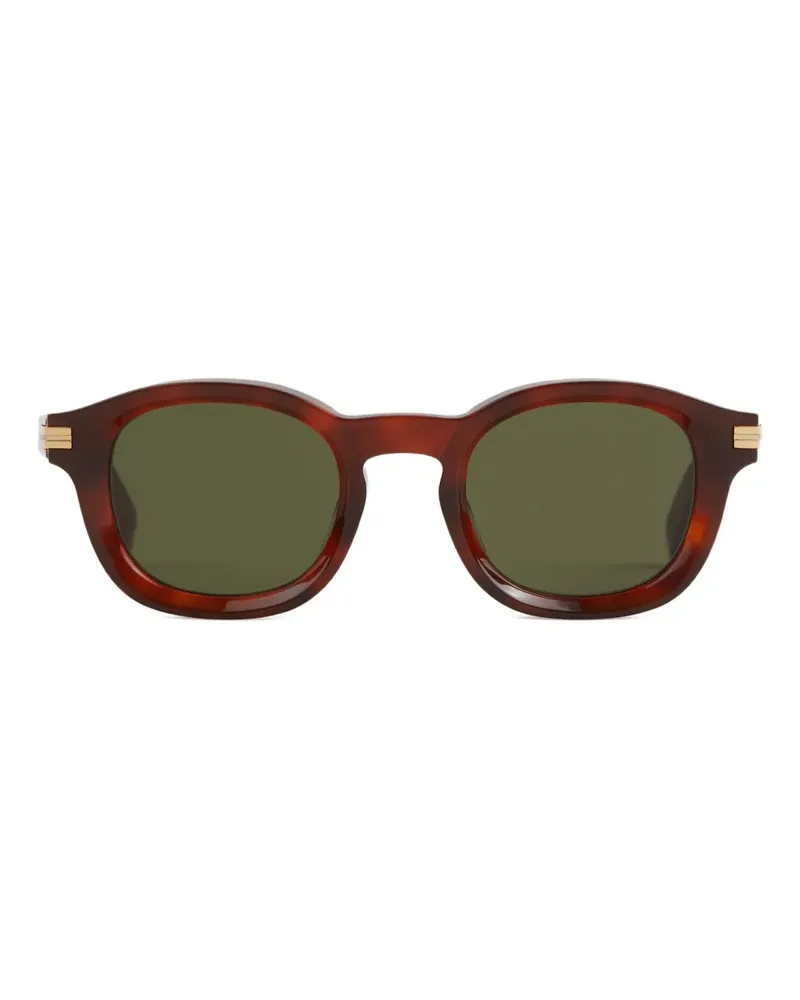 Ermenegildo Zegna Sonnenbrille in Schildpattoptik - Braun Braun