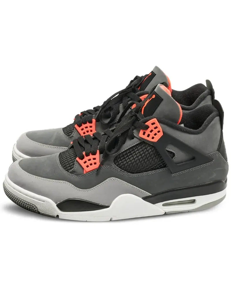 Jordan Air  4 Retro Sneakers - Grau Grau
