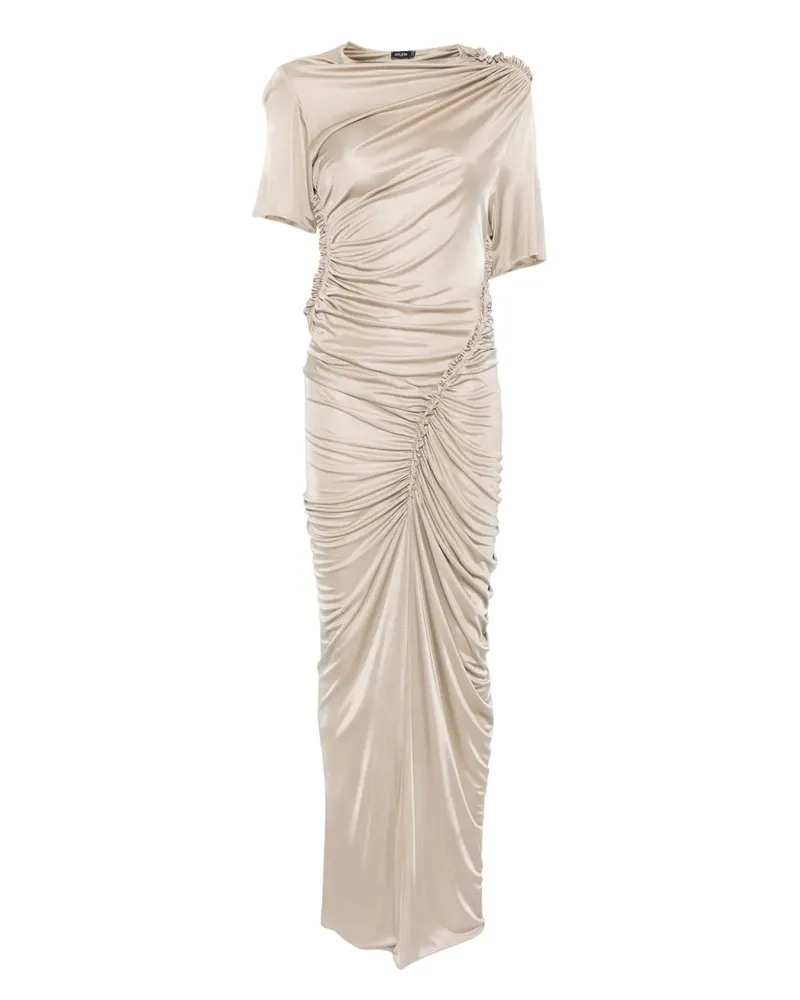 ATLEIN Gerafftes Kleid - Nude Nude
