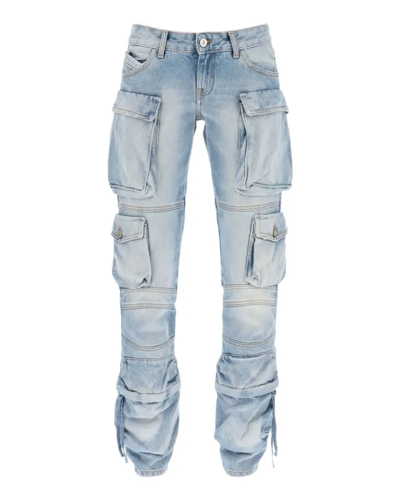 ATTICO Hose mit aufgesetzter Tasche - Blau Blau