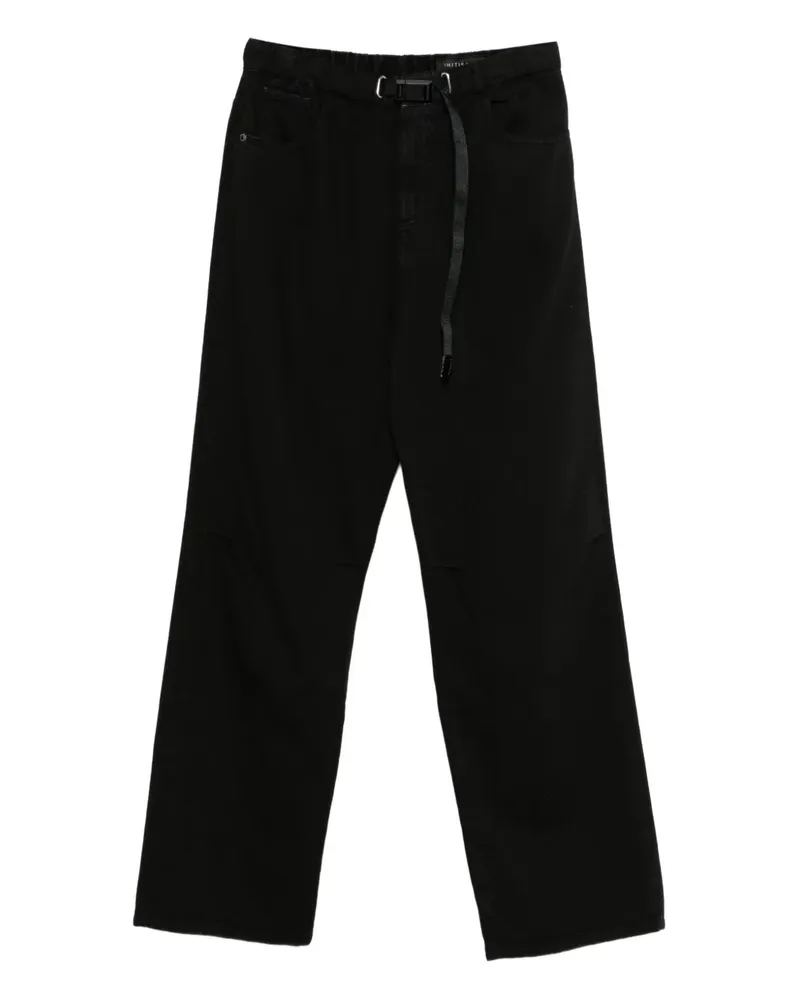 PLAN C Hose mit Gürtel - Schwarz Schwarz