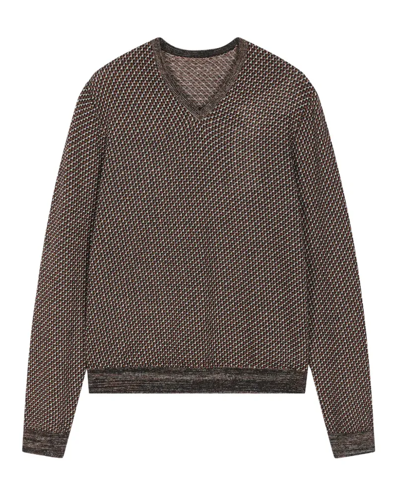 JNBY Pullover mit V-Ausschnitt - Braun Braun