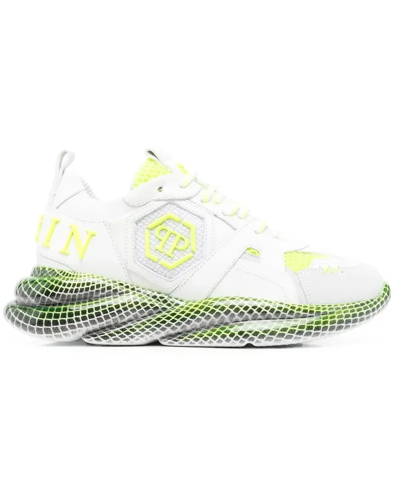 Philipp Plein Hexagon Sneakers - Weiß Weiß