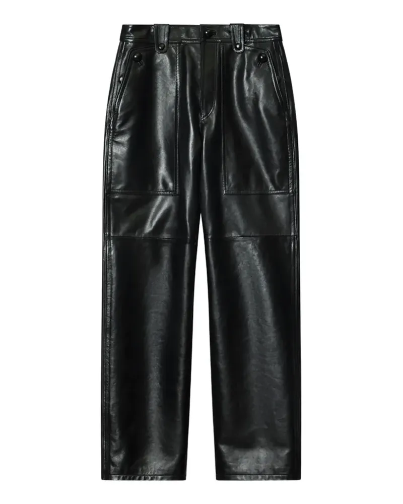 Isabel Marant Valka leather pants - Schwarz Schwarz