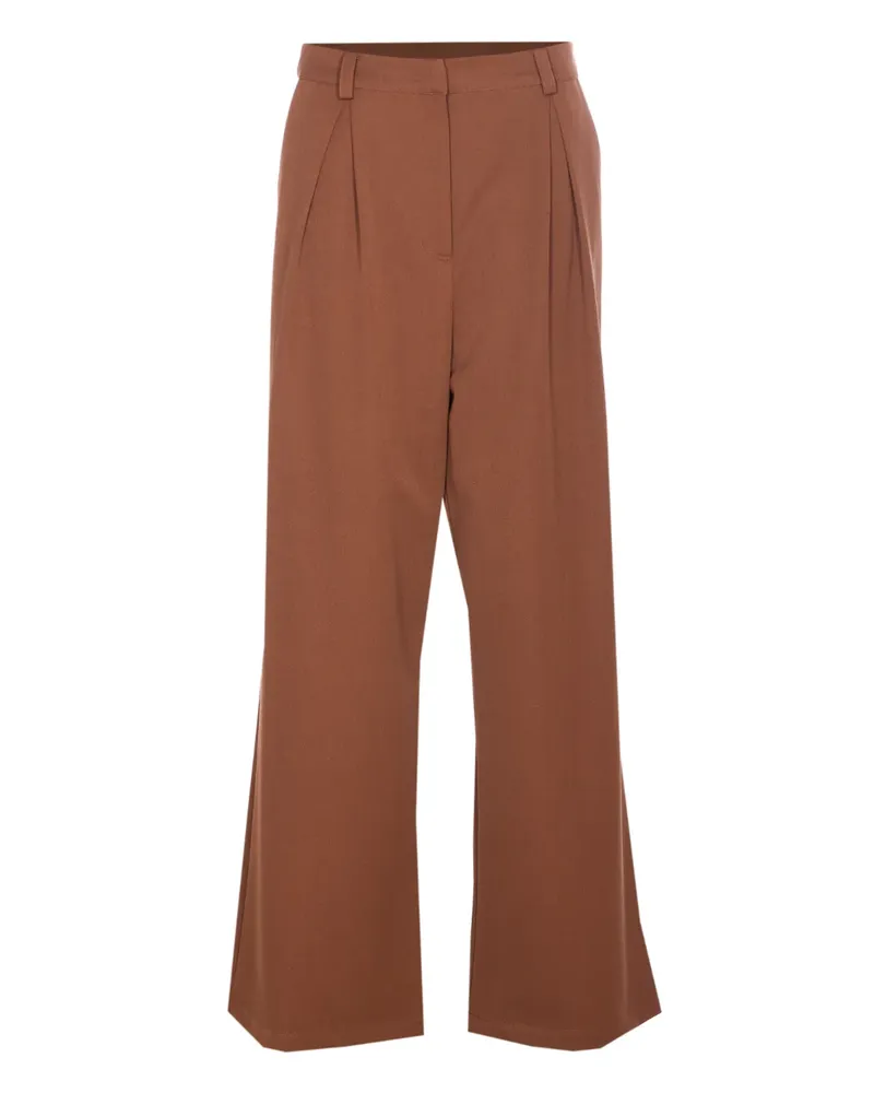 Patrizia Pepe Plissierte Hose - Braun Braun