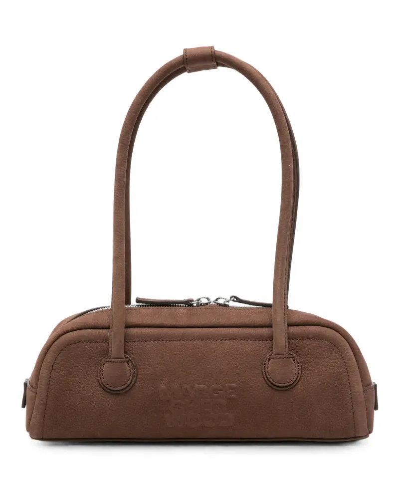 Marge Sherwood Shopper mit Logo-Prägung - Braun Braun