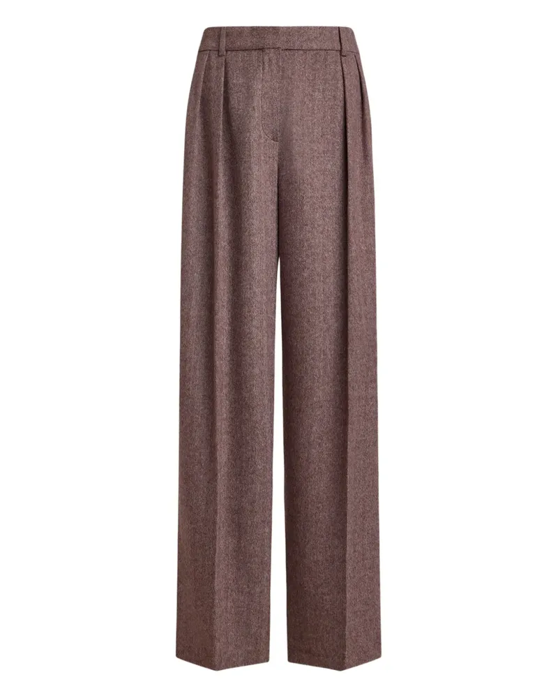 12 STOREEZ pleated trousers - Rot Rot