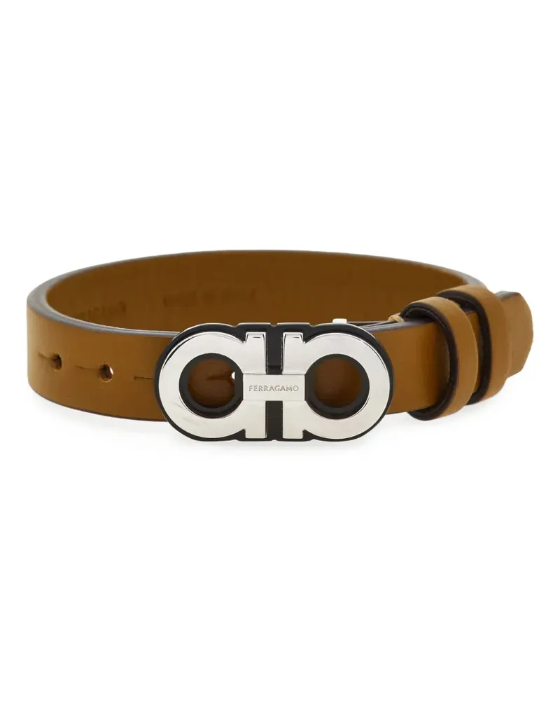 Ferragamo Armband mit Gancini-Detail - Gelb Gelb