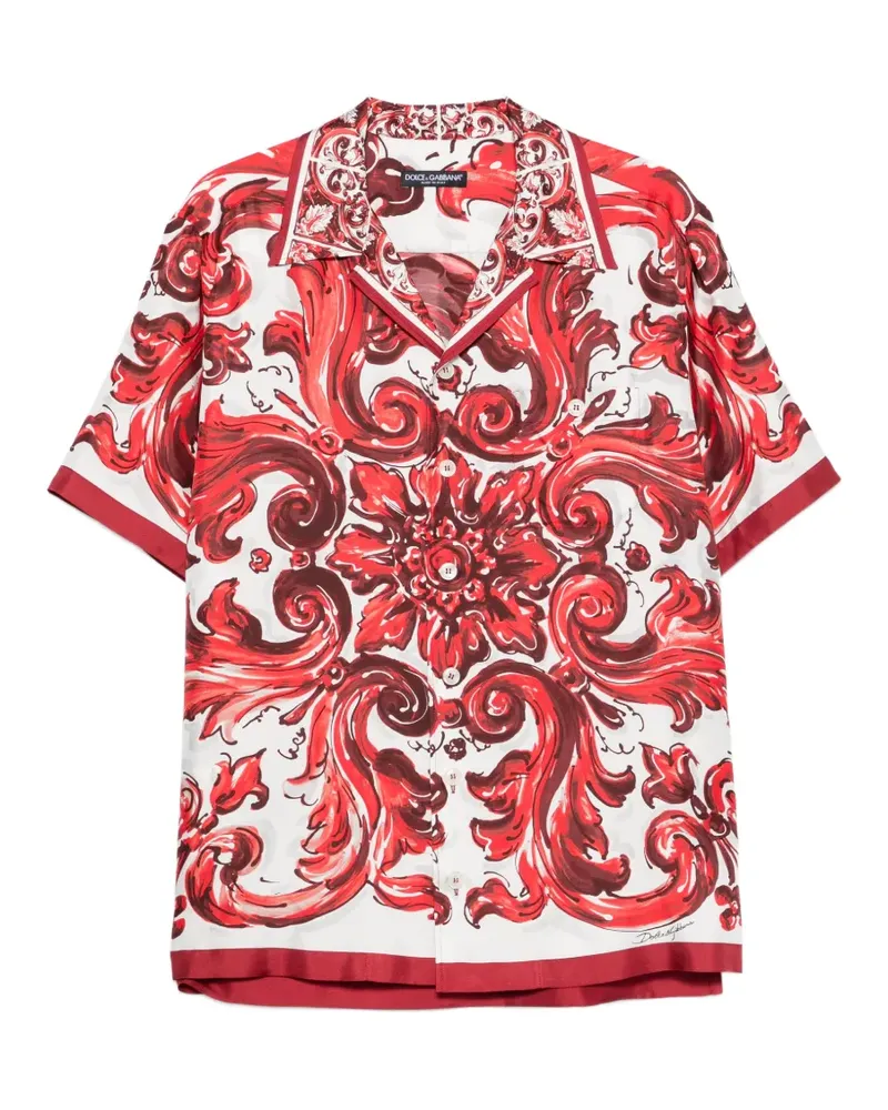 Dolce & Gabbana short-sleeve shirt - Weiß Weiß