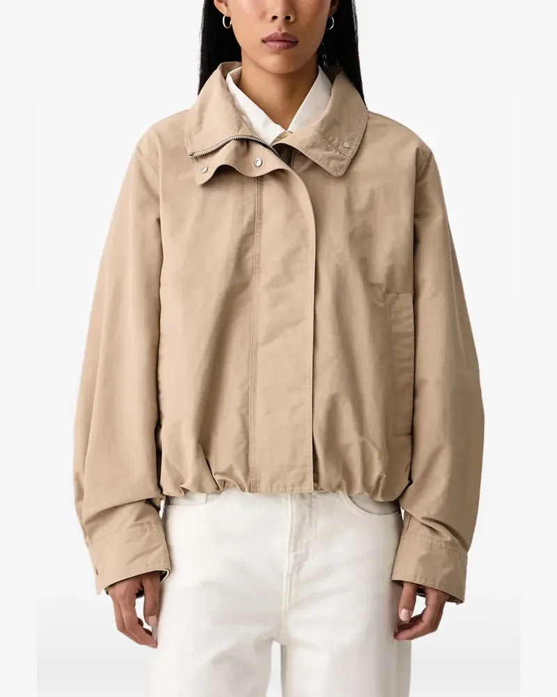 Marc O'Polo Bomberjacke mit Stehkragen - Nude Nude