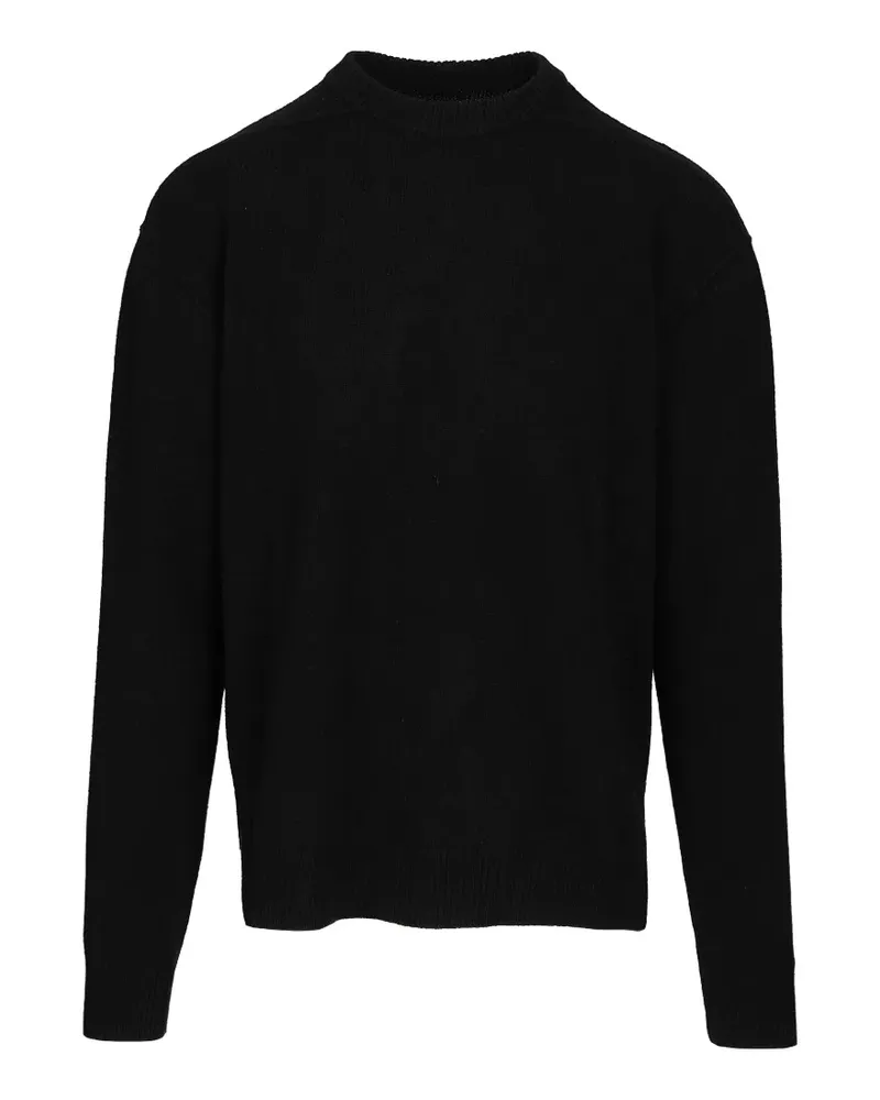 Rick Owens boiled knit sweater - Schwarz Schwarz