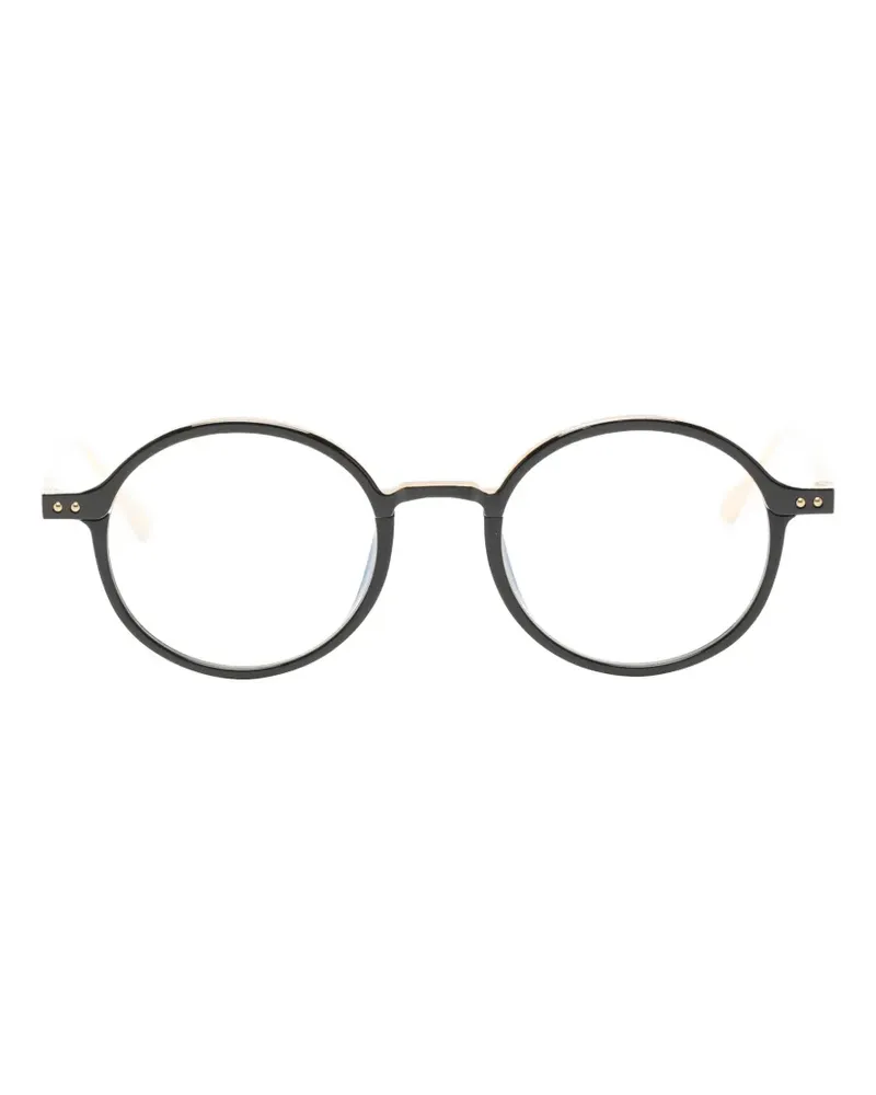 Linda Farrow round-frame glasses - Schwarz Schwarz