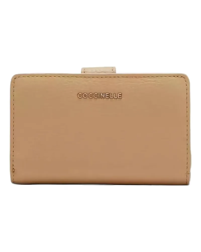 Coccinelle Metallic Soft Portemonnaie - Braun Braun