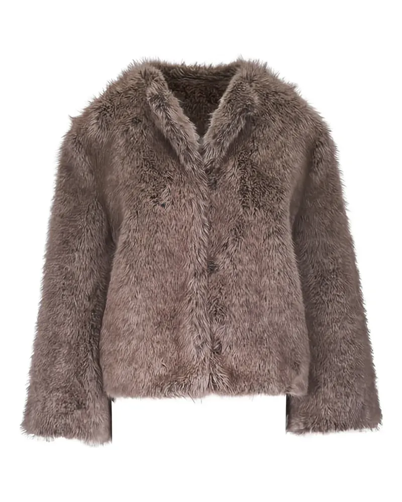 Antonelli Firenze Jacke aus Faux Fur - Braun Braun