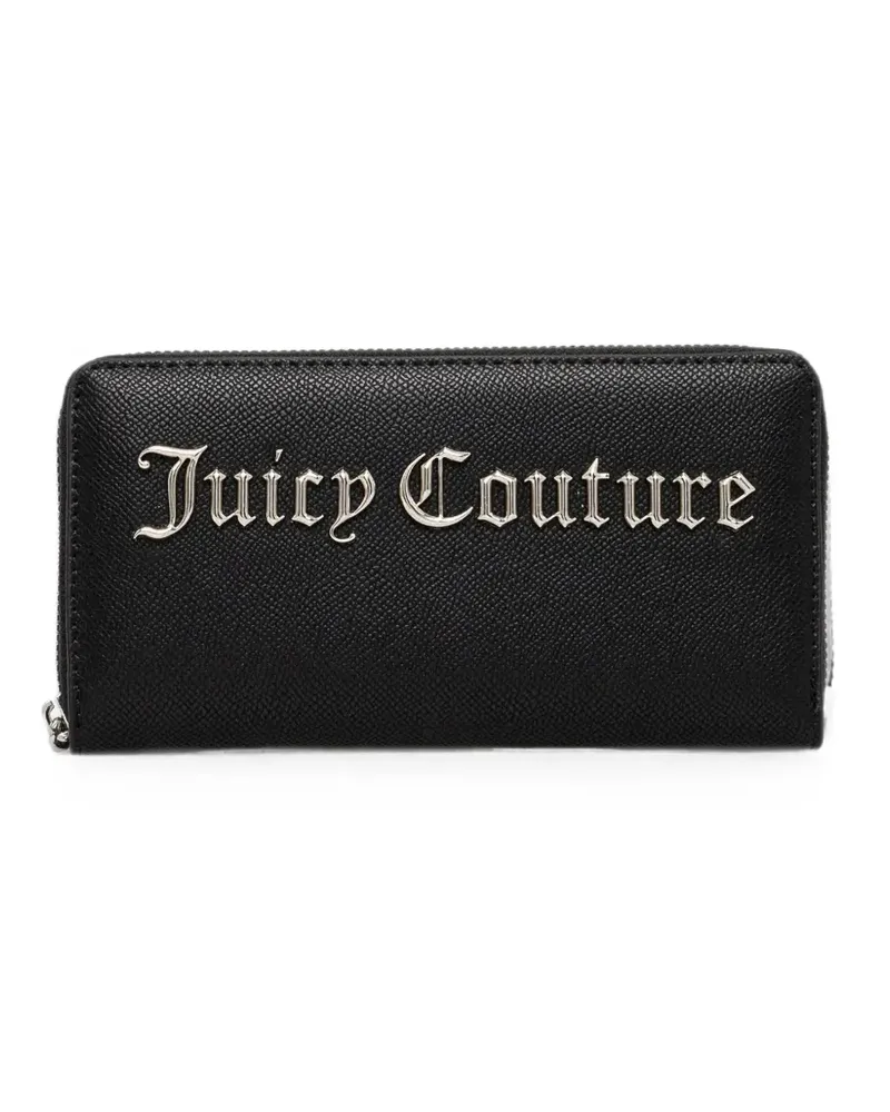 Juicy Couture Jasmine logo-plaque zip-around wallet - Schwarz Schwarz