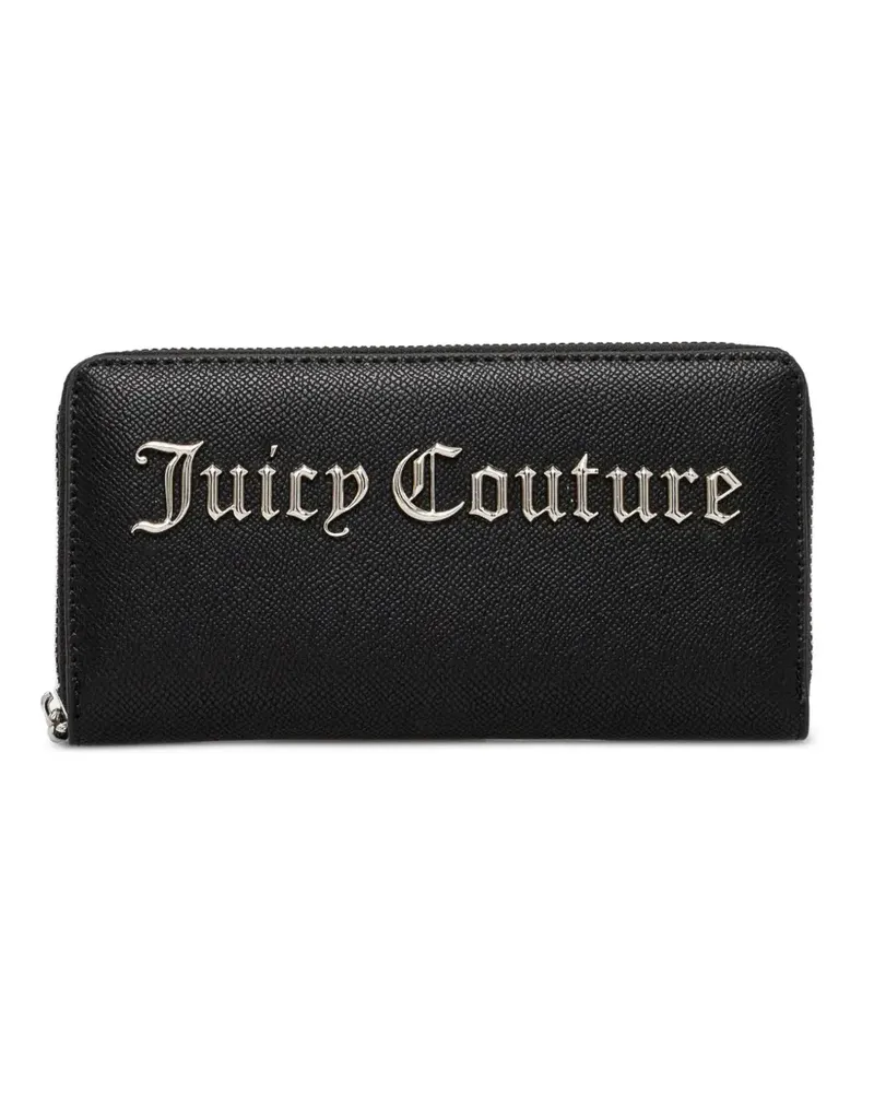 Juicy Couture Jasmine Portemonnaie mit Logo-Schild - Schwarz Schwarz