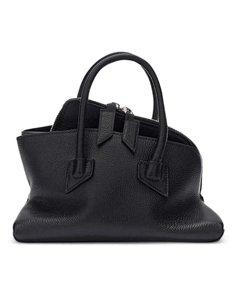 ATTICO Mini La Passeggiata Handtasche - Schwarz Schwarz