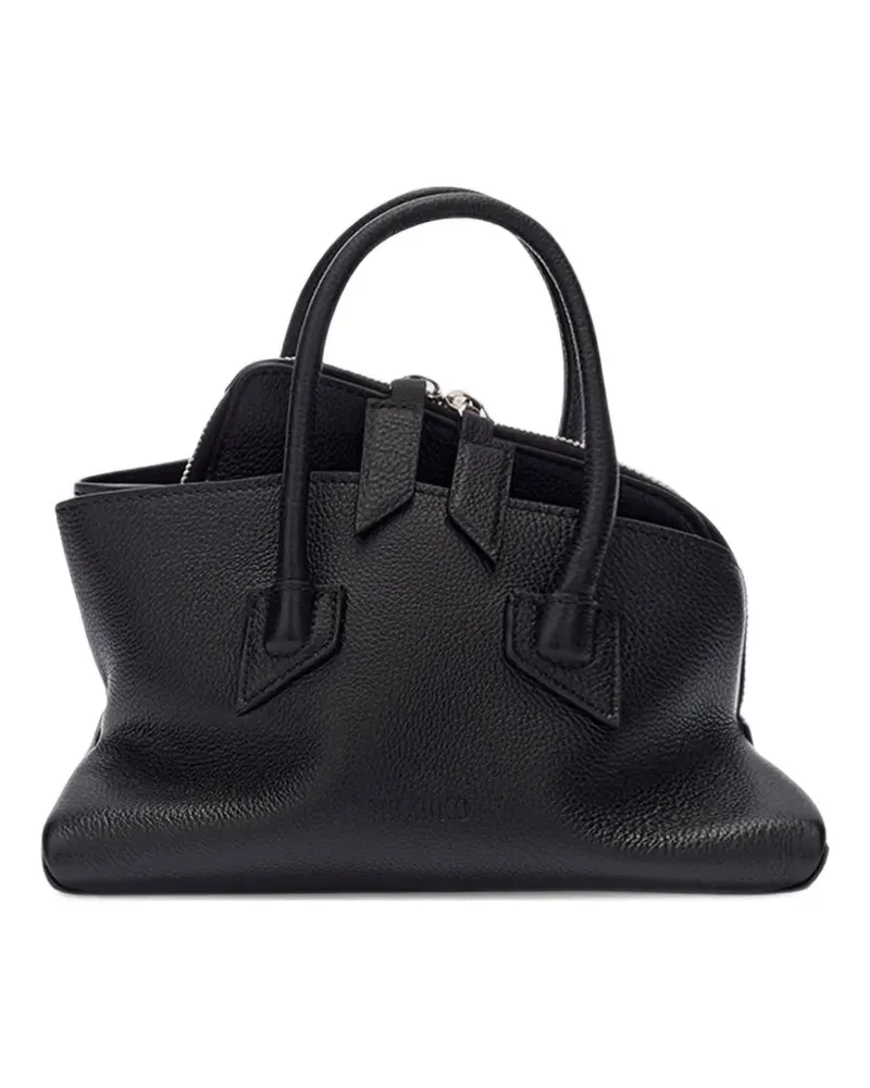ATTICO Mini La Passeggiata Handtasche - Schwarz Schwarz