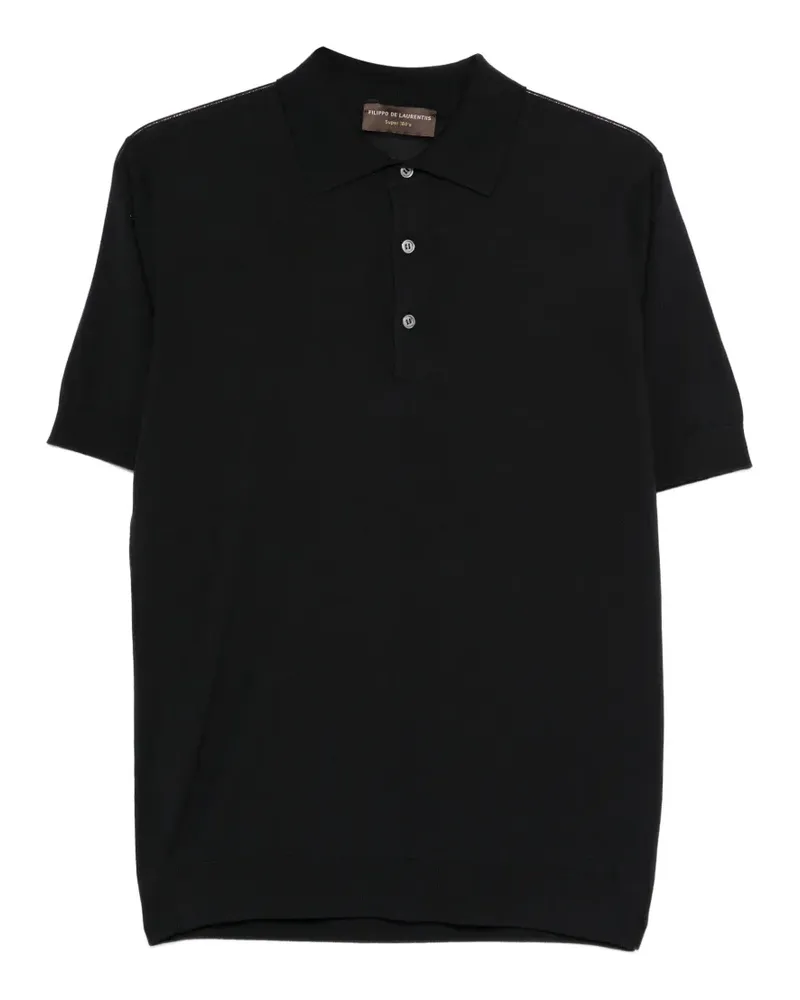 Filippo de Laurentiis short-sleeve polo shirt - Blau Blau