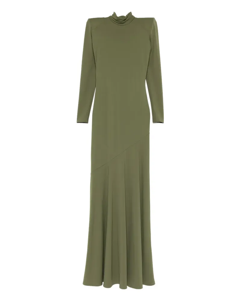 V:PM ATELIER Irma long-sleeve maxi dress - Grün Grün