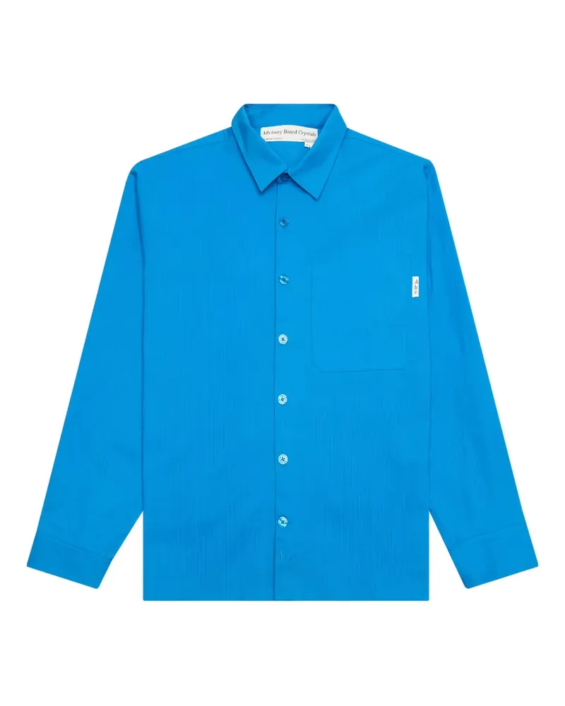 Abc. Hemd mit Brusttasche - Blau Blau