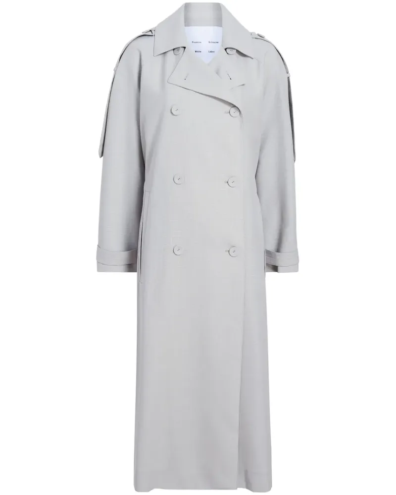 Proenza Schouler Sakia Mantel - Grau Grau