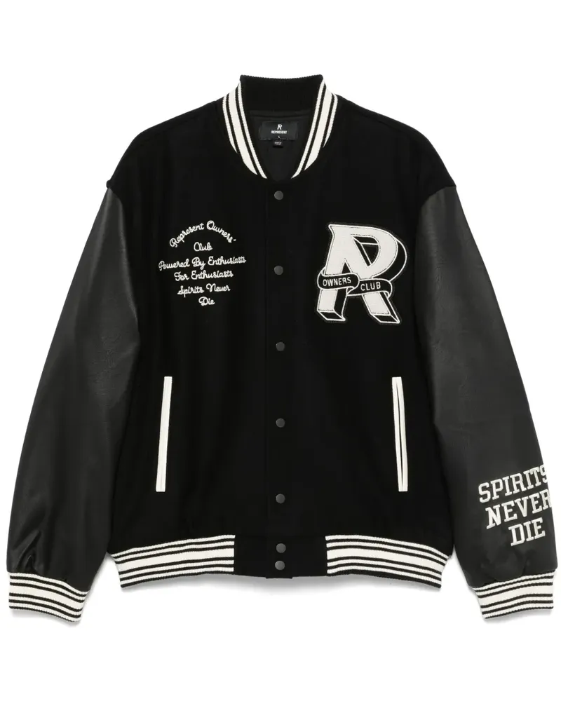 REPRESENT Owners' Club Bomberjacke - Schwarz Schwarz