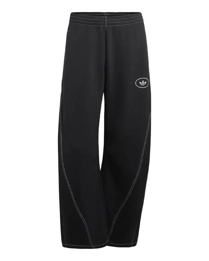 adidas Jogginghose mit grafischem Print - Schwarz Schwarz