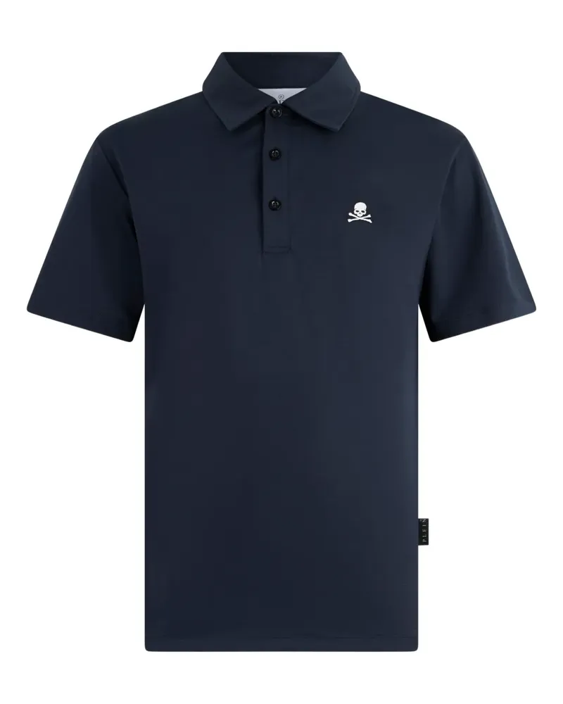 Philipp Plein Poloshirt mit Logo - Blau Blau