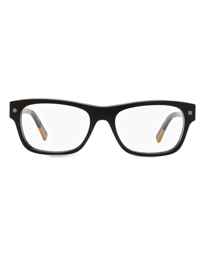 Ermenegildo Zegna 5126 Brille mit eckigem Gestell - Braun Braun