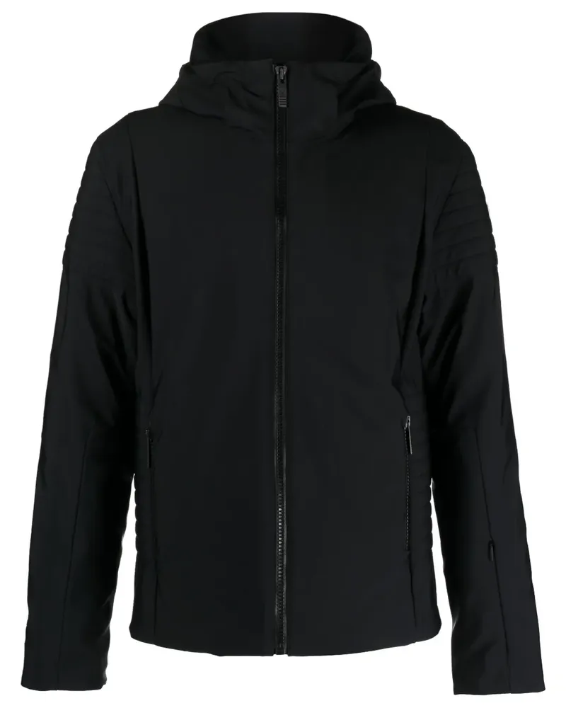 FUSALP Power lll Skijacke mit Kapuze - Schwarz Schwarz