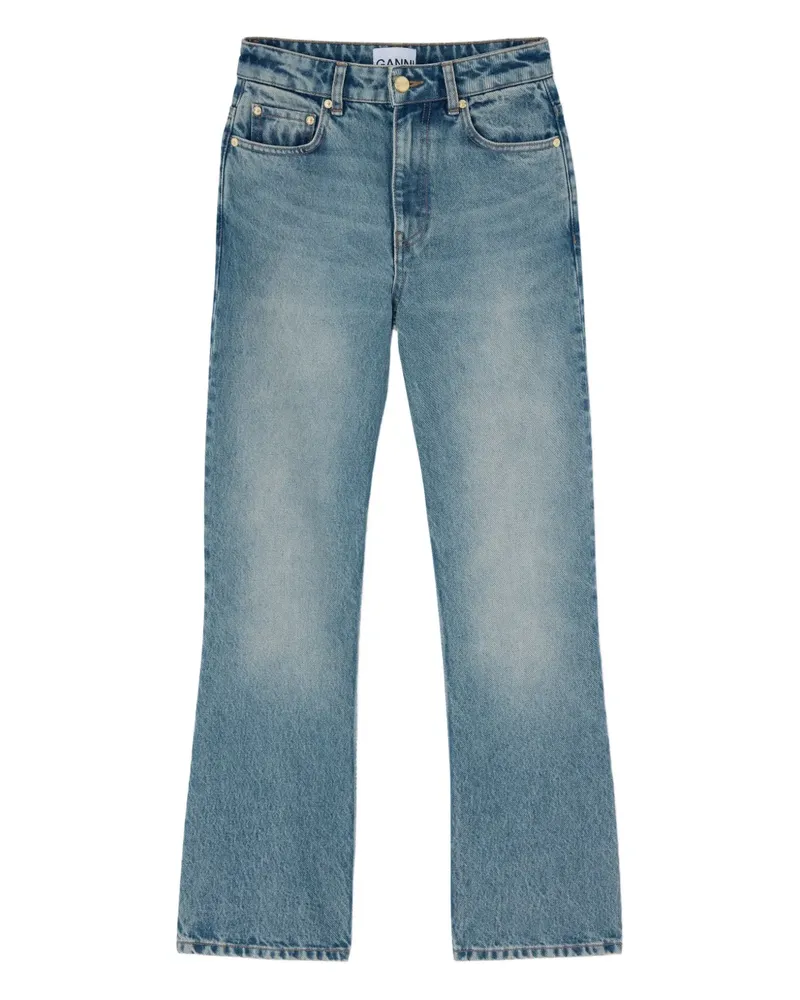 Ganni Jeans im Five-Pocket-Design - Blau Blau
