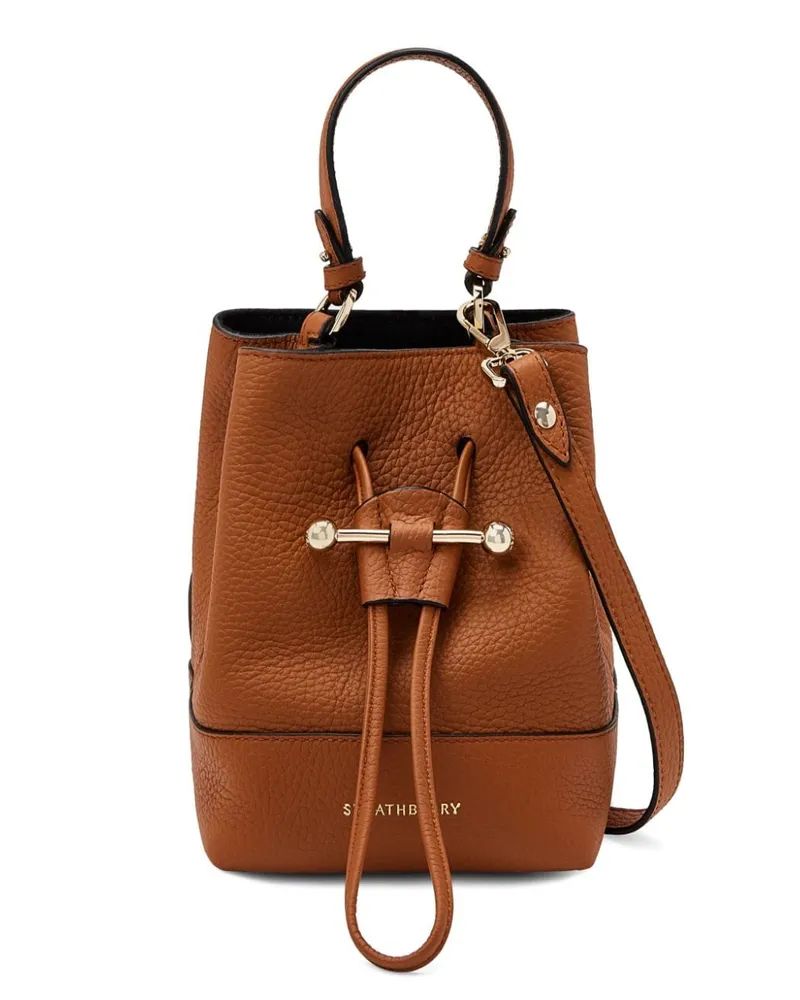 Strathberry Lana Osette Schultertasche - Braun Braun