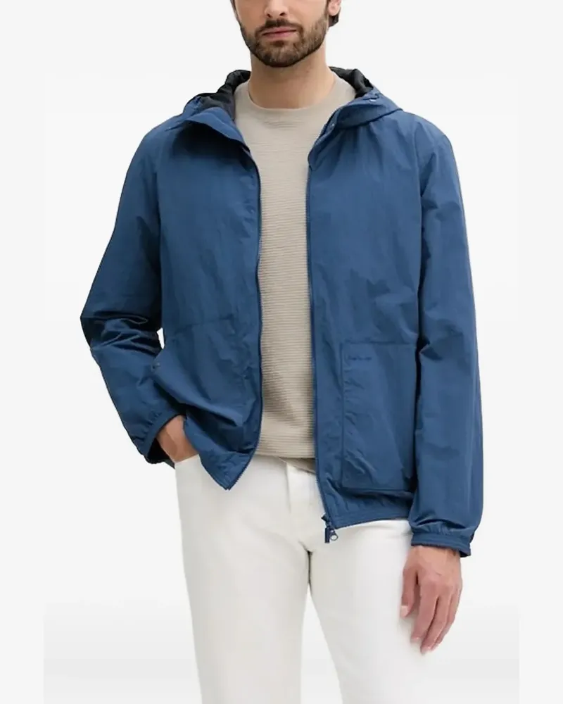 Barbour Jacke mit Kapuze - Blau Blau