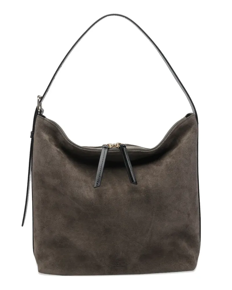A.P.C. Vera maxi tote bag - Grau Grau