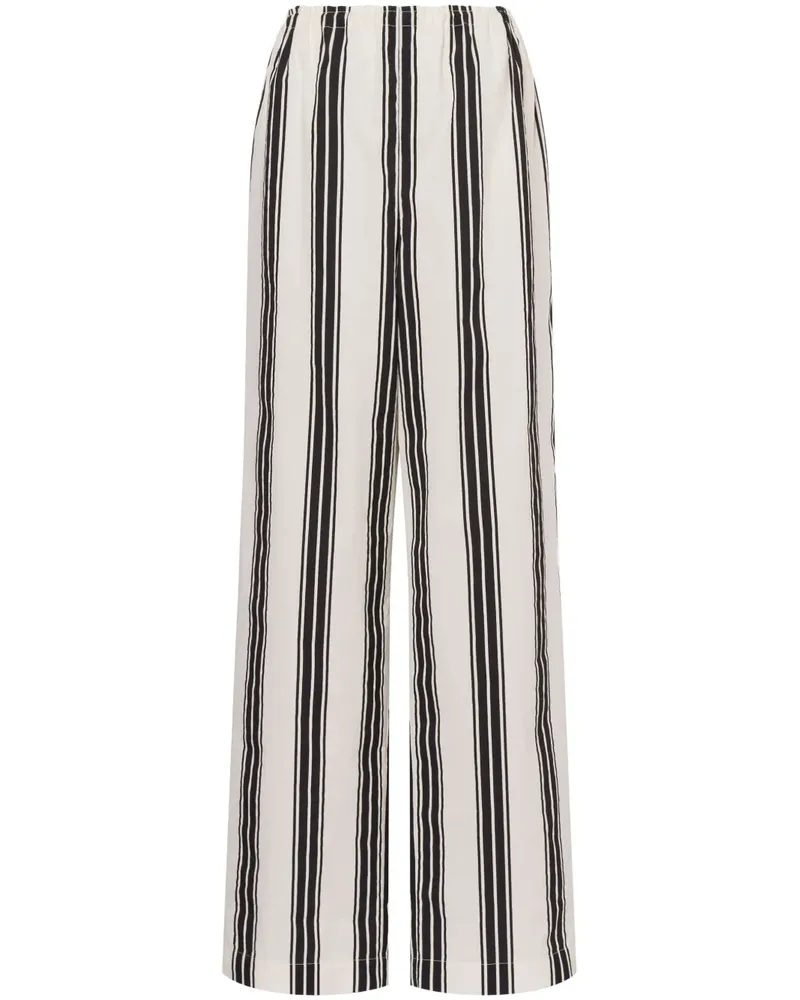 Philosophy Di Lorenzo Serafini Hose mit weitem Bein - Weiß Weiß