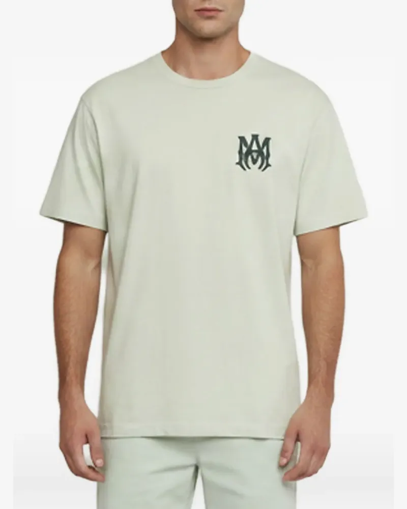 Amiri MA Core T-Shirt mit Logo-Print - Grün Grün