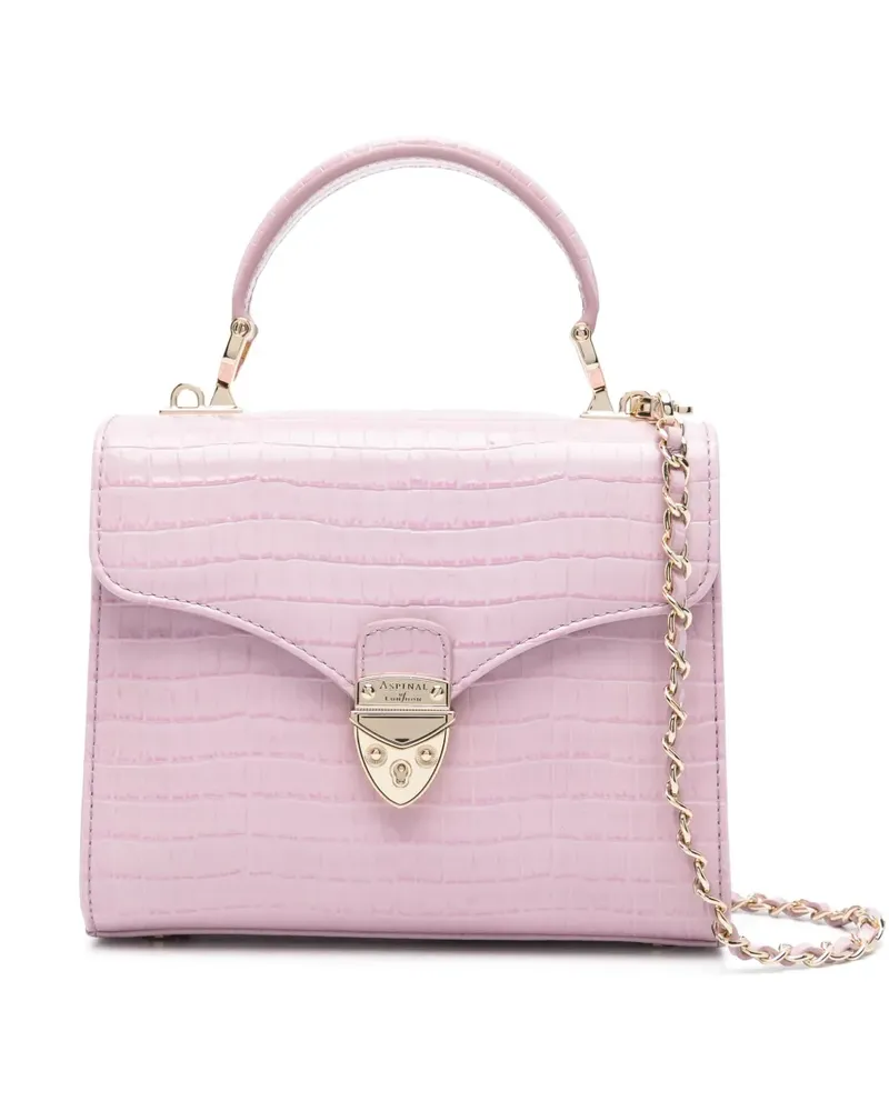 Aspinal of London Mittelgroße Mayfair Tote Bag - Violett Violett