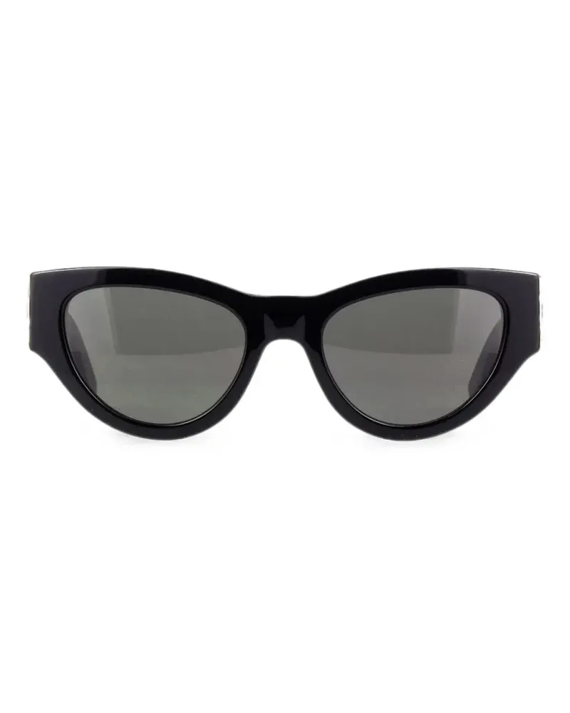 Saint Laurent Sonnenbrille im Butterfly-Design - Schwarz Schwarz