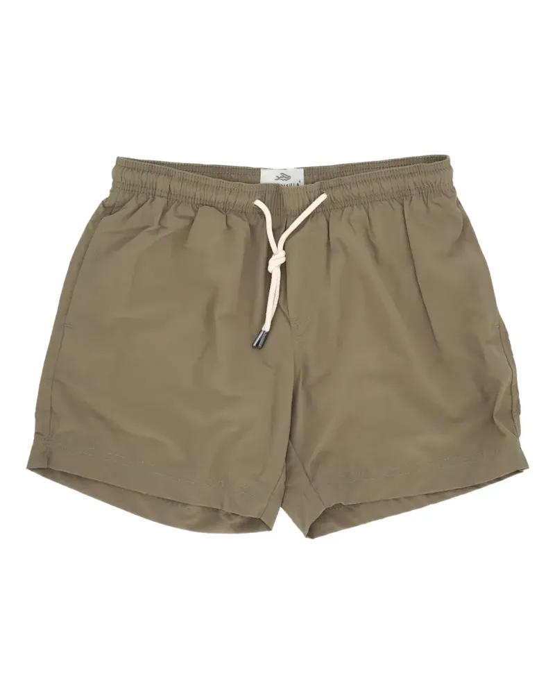 PENINSULA drawstring-waist swim shorts - Grün Grün