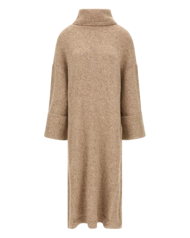 Entire Studios Manhattan Midikleid mit Umschlag - Nude Nude