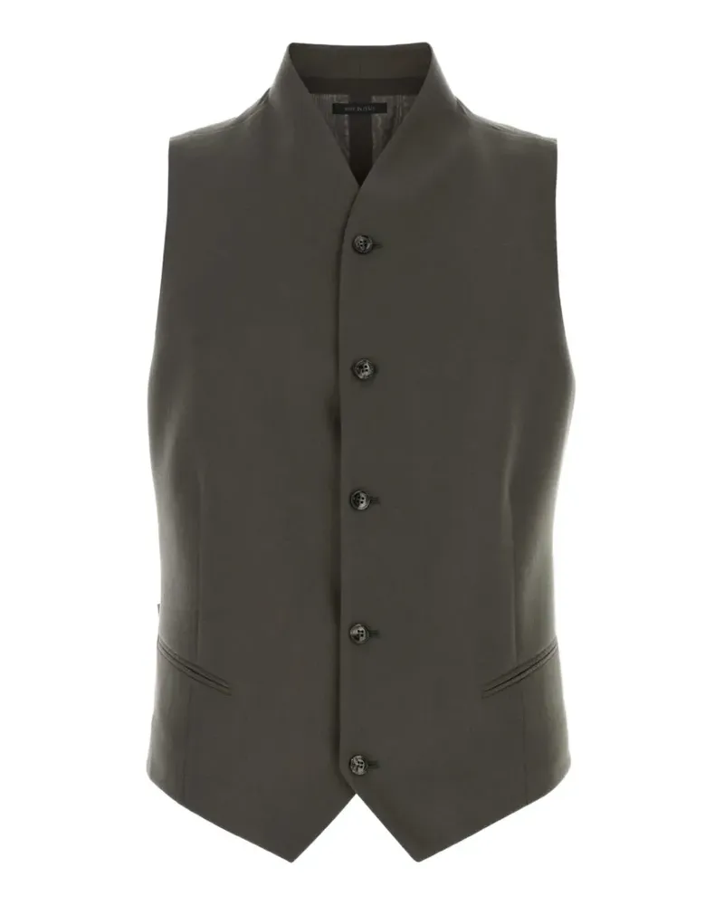 Giorgio Armani button-up waistcoat - Grau Grau