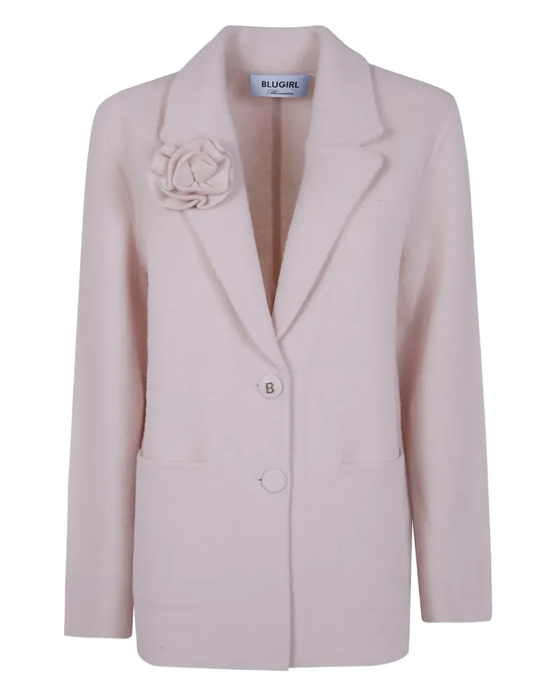 Blumarine Jacke mit Rosenverzierung - Rosa Rosa