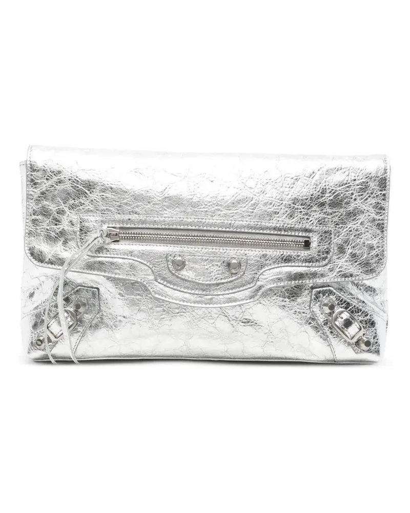 Balenciaga Le Cagole Clutch - Silber Silber