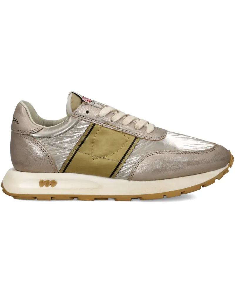 Philippe Model Sneakers mit Metallic-Einsätzen - Nude Nude