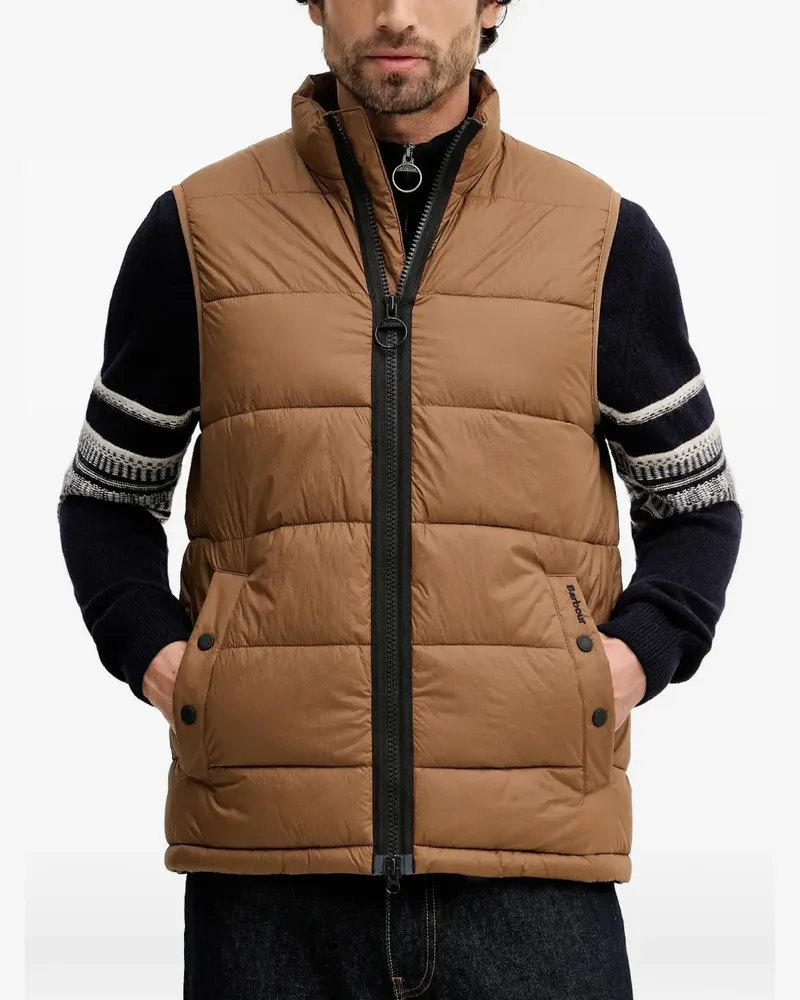 Barbour Offshore zip-up padded gilet - Braun Braun